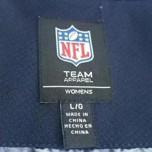 NFL Team Apparel Women's Seahawks bling hooded jacket L - Picture 10 of 14